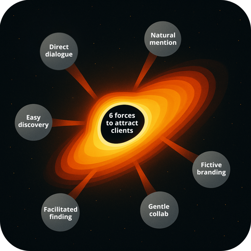 6 forces to attract clients